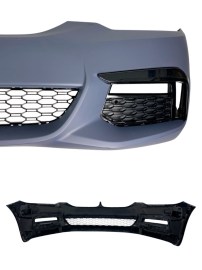 Предна броня за BMW G30 (2017-2020) - M-Tech дизайн с отвори за парктроник грундирана 